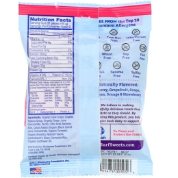 Surf-Sweets, Органические шарики из желе, 2,75 унции (78 г)