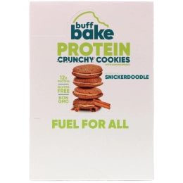 Buff Bake, Protein Crunchy Cookies, Snickerdoodle, 8 Cookie Packs, 1.79 oz (51 g) Each