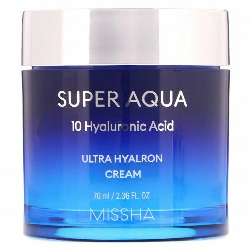 Missha, Super Aqua Ultra Hyalron, крем, 70 мл (2,36 жидк. унции)