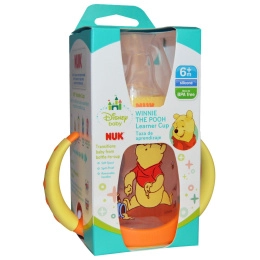 NUK, Чашка-непроливайка Winnie The Pooh от Disney Baby, 6+ месяцев, 1 чашка, 5 унций (150мл)
