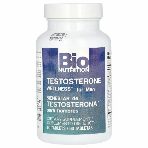 Bio Nutrition, Здоровый уровень тестостерона для мужчин 60 таблеток