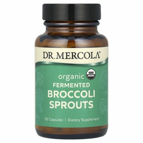Dr. Mercola, Ферментированные ростки брокколи, 30 капсул