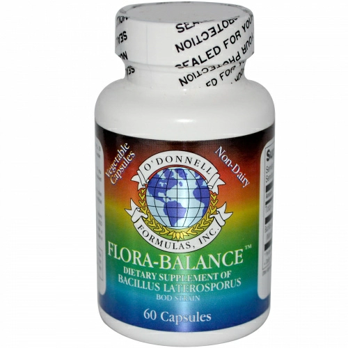 O'Donnell Formulas, Bacillus Laterosporus Bod Strain, 60 капсул