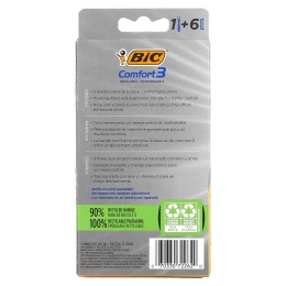 BIC, Комфорт 3`` 1 ручка, 6 картриджей