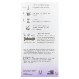 TAZO, Dessert Delights, черный чай, макарон с ванильными стручками, 15 чайных пакетиков, 31,5 г (1,11 унции)