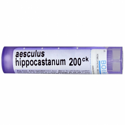 Boiron, Single Remedies, Конский каштан обыкновенный, 200CК, примерно 80 драже