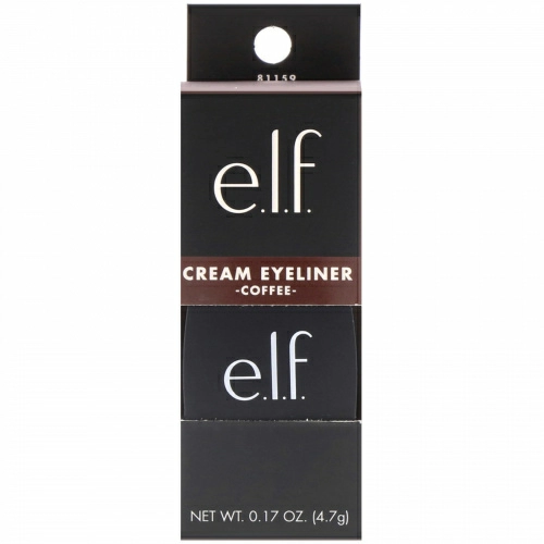 E.L.F. Cosmetics, Cream Eyeliner, Coffee, 0.17 oz (4.7 g)