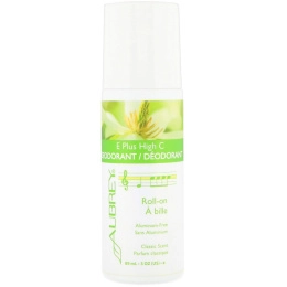 Aubrey Organics, Витамины E и C, Натуральный роликовый дезодорант, 3 жидких унции (85 мл)