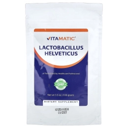 Vitamatic, лактобактерии гельветикус (Lactobacillus helveticus), 100 г (3,5 унции)