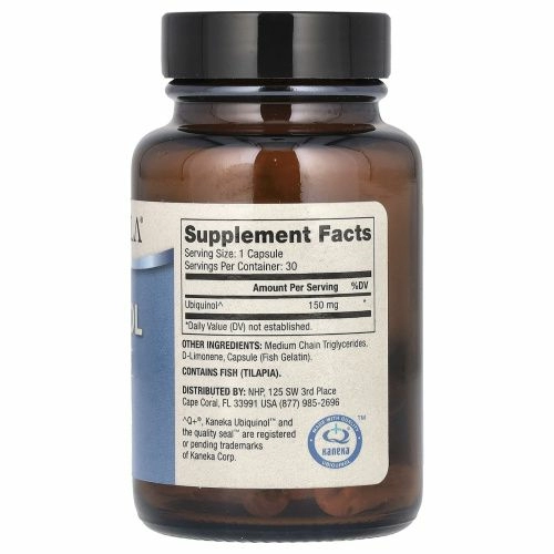Dr. Mercola, Убихинол, 30 капсул