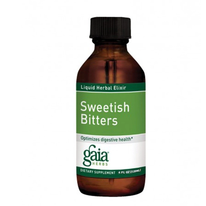 Gaia Herbs, Sweetish Bitters, 4 жидких унции (120 мл)