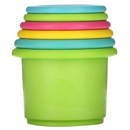 Green Sprouts, Sprout Ware Stacking Cups,  6+ Months, Multicolor, 6 Cups