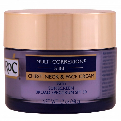 RoC, Multi Correxion 5 в 1, крем для лица, шеи и зоны декольте, 1,7 унц. (48 г)
