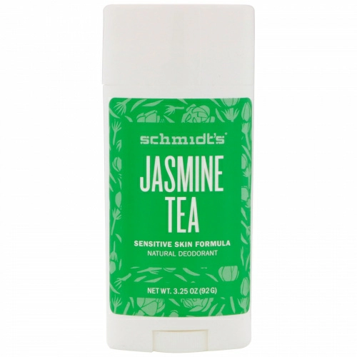 Schmidt's, Для чувствительной кожи, жасминовый чай, 3,25 унц. (92 г)