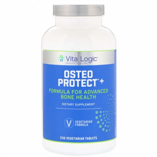 Vita Logic, Osteo Protect Plus, 250 вегетарианских таблеток