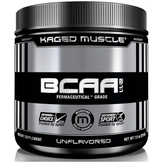 Kaged Muscle, Аминокислоты с разветвлённой цепью, без ароматизаторов, 6,4 унц. (200 г)
