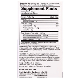 Minami Nutrition, Суперкритикал Муд, рыбий жир Омега-3, 500 мг, 60 капсул