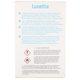 Lunette, Cupwipe, Menstrual Cup Cleanser On The Go, 10 Wipes