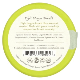 Sencha Naturals, Мятные леденцы с зеленым чаем, марокканские мятные леденцы, 1,2 унции (35 г)