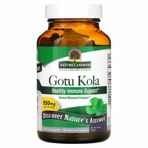 Nature's Answer, Центелла, 950 мг, 90 капсул на растительной основе