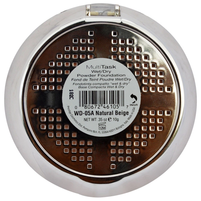 Prestige Cosmetics, Многоцелевая увлажняющая/подсушивающая пудра-основа, натуральный беж, .35 унции (10 г)