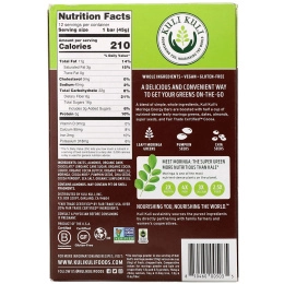 Kuli Kuli, Энергетический батончик с морингой, черный шоколад, 12 батончиков, 45 г каждый