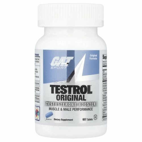 GAT, Testrol, средство повышение уровня тестостерона, 60 таблеток
