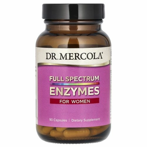 Dr. Mercola, ферменты полного спектра для женщин, 90 капсул