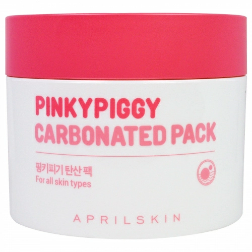 April Skin, PinkyPiggy Карбонизированная маска, 3,38 унций (100 г)