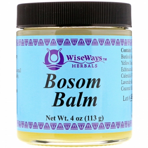 WiseWays Herbals, LLC, Бальзам для груди, 4 унц. (113 г)
