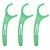 Plackers, Micro Mint, Mint Dental Flossers, 12 Count