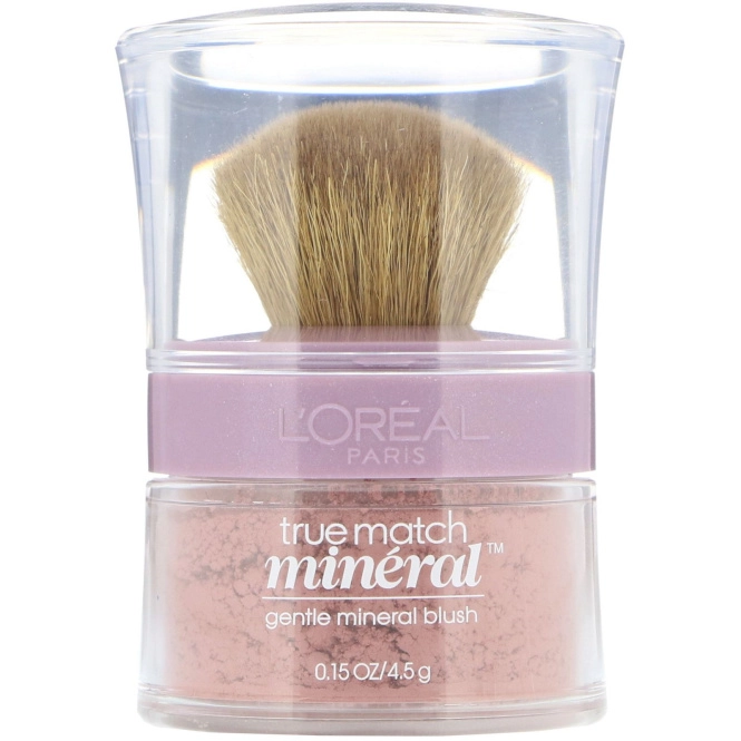 L'Oreal, Румяна True Match Naturale Mineral Blush, оттенок 486 «Розовый», 4,5 г