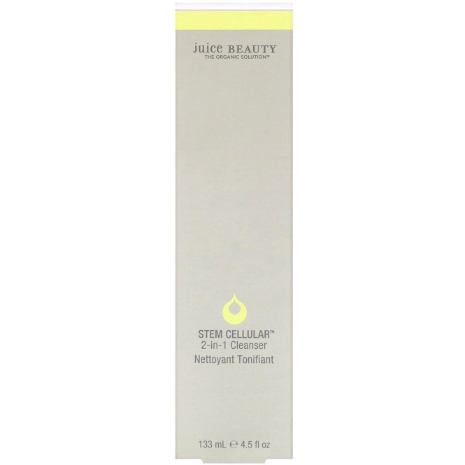 Juice Beauty, Stem Cellular, 2-in-1 Cleanser, 4.5 fl oz (133 ml)