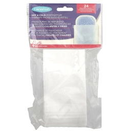 Lansinoh, Пакетики для горячей и холодной послеродовой терапии, сменный рукав, 24 одноразовых рукава