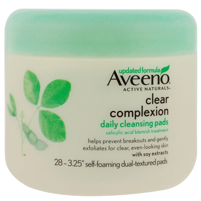 Aveeno, Clear Complexion Daily Cleansing Pads, 28 Pads