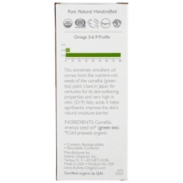 Aubrey Organics, Organic, масло из семян зеленого чая, 1 жид.унц. (30 мл.)