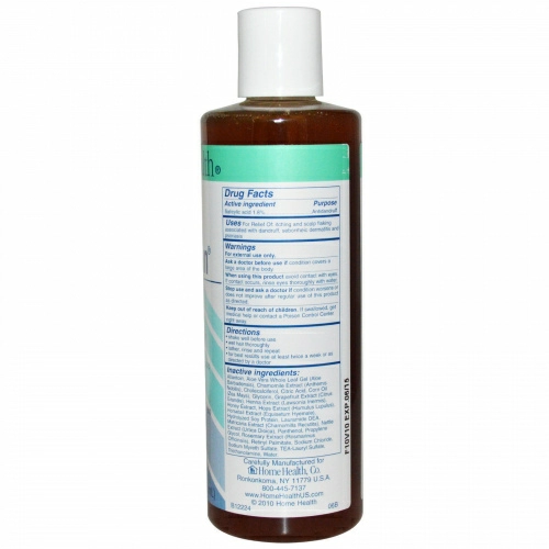 Home Health, Everclean, шампунь от перхоти, неароматизированный, 236 мл