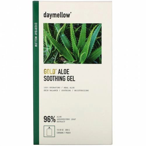 Daymellow, Gold, Aloe Soothing Gel, 10.58 oz (300 g)
