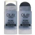 Olay, Masks, Pore Detox, глиняная маска-стик с черным древесным углем, 48 г (1,7 унции)