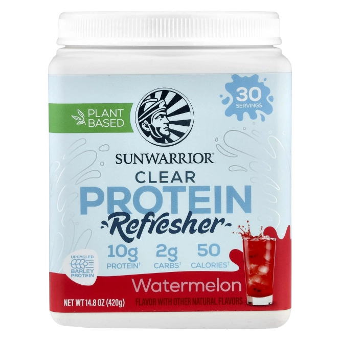 Sunwarrior, Clear Protein Refresher, арбуз, 420 г (14,8 унции)