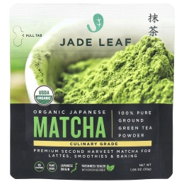 Jade Leaf Matcha, Органический японский матча, 30 г (1,06 унции)