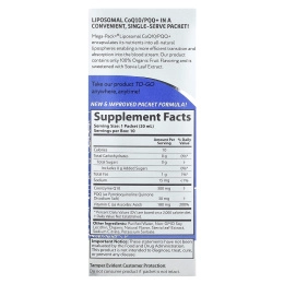 Aurora Nutrascience, Липосомальный коэнзим Q10 / PQQ +, 10 пакетиков по 20 мл (0,68 жидк. Унции)