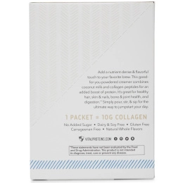 Vital Proteins, Сливки с коллагеном, Кокос, 10 пакетов, 0,85 унц. (24 г) в каждом