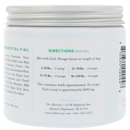 Dr. Harvey's, Multi-Vitamin + Mineral Supplement, For Dogs, 7 oz (198 g)