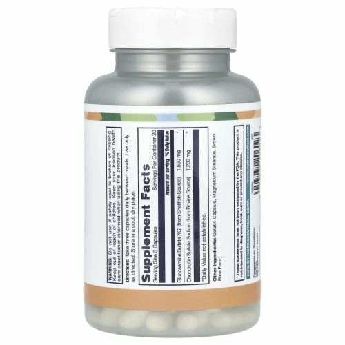 LifeTime Vitamins, Комплексный состав: глюкозамин и хондроитин, 60 капсул