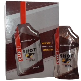 Clif Bar, Энергетический гель "Шот", шоколад, 24 пакетика, по 1,2 унции (34 г) каждый