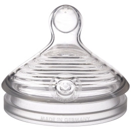 NUK, Simply Natural, соска с маленьким потоком, с 0 месяцев, 2 шт.