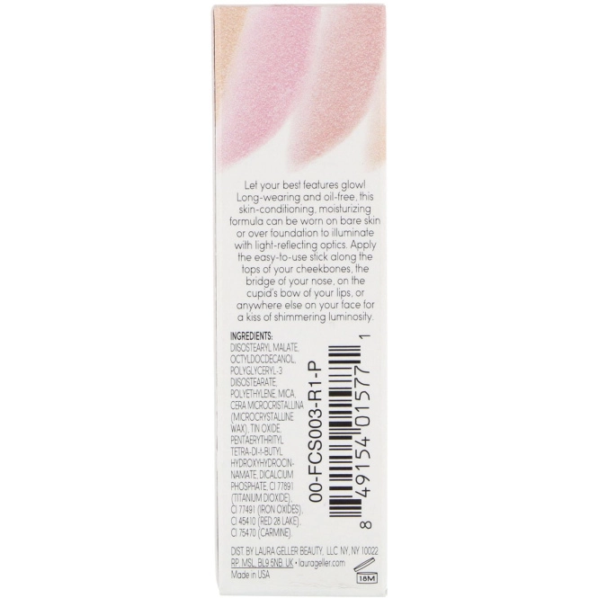 Laura Geller, Easy Illuminating, стик, придающий сияние, оттенок «Эфирный», 4,95 г (0,17 унции)