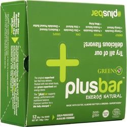 Greens Plus, Plus Bar Energy Natural 12 батончиков