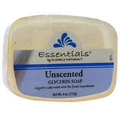 Clearly Natural, Глицериновое мыло без запаха 4 унции